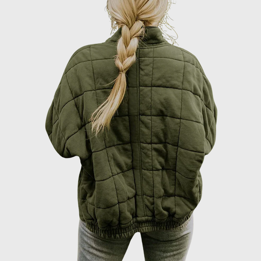 Taveline - Veste élégante oversize avec doublure légère et poches pratiques