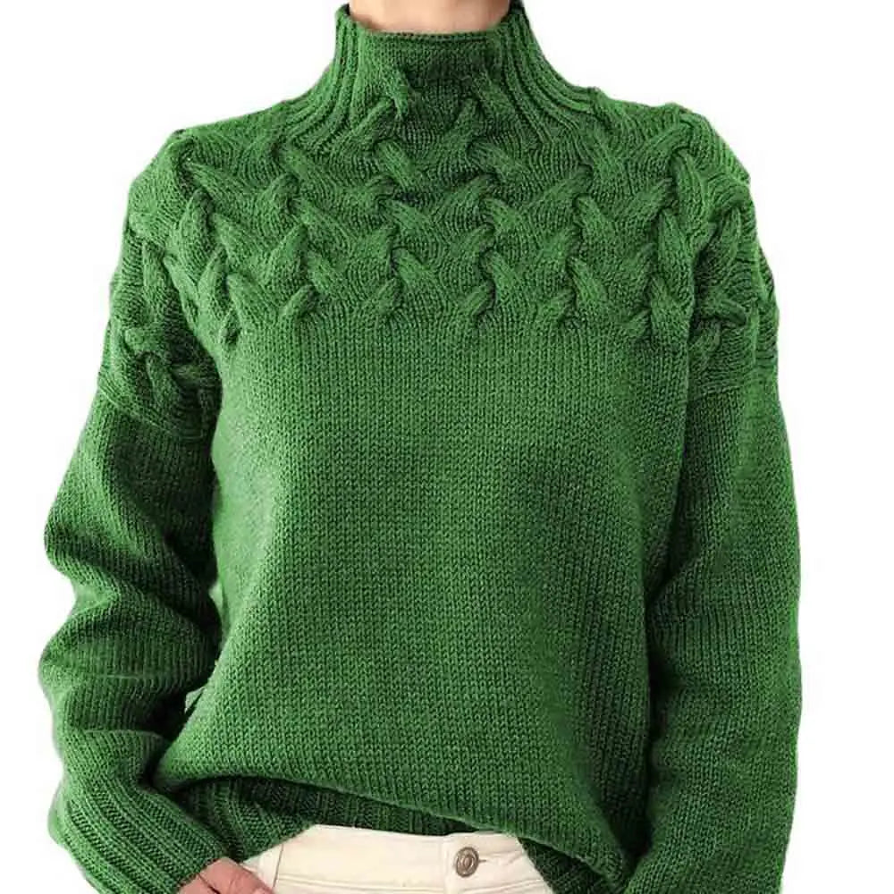 Jehanne - Pull Col Roulé Élégant