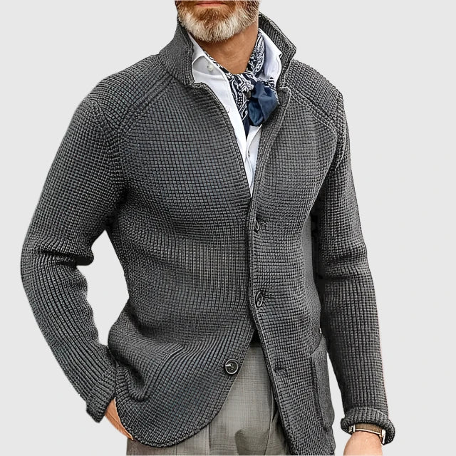 Arnaud - Cardigan Homme Style Rétro Militaire
