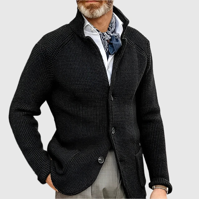 Arnaud - Cardigan Homme Style Rétro Militaire