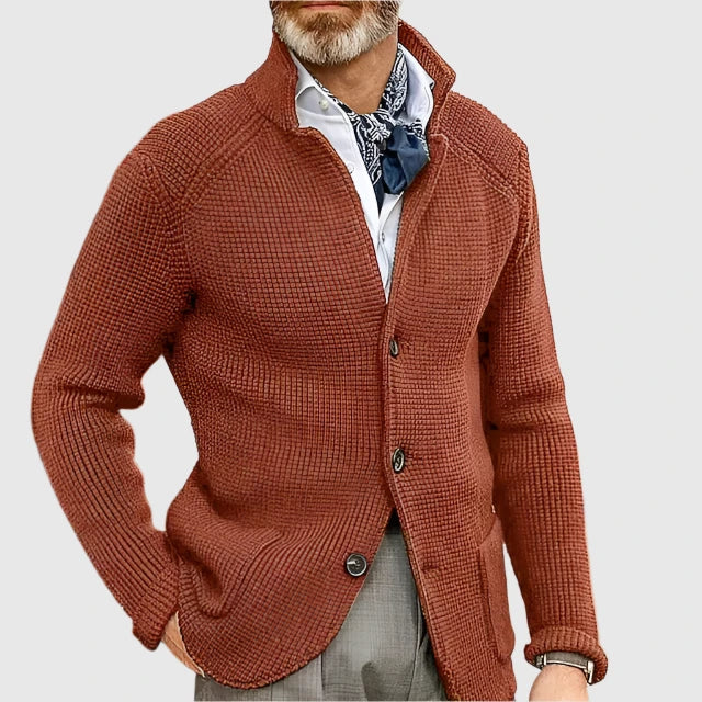 Arnaud - Cardigan Homme Style Rétro Militaire