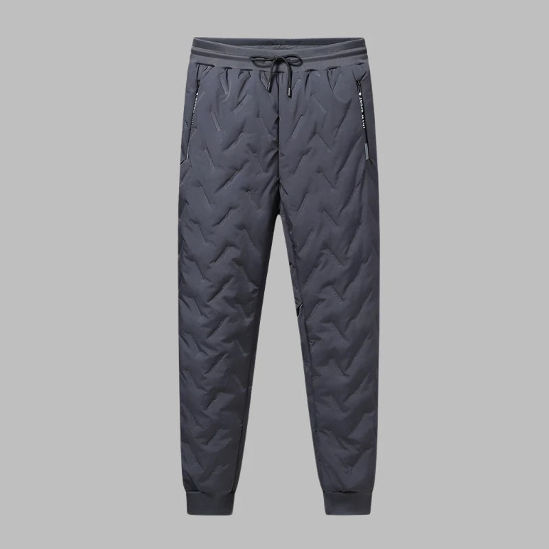 Annika - Pantalon de survêtement en laine d'agneau chaud et coupe-vent