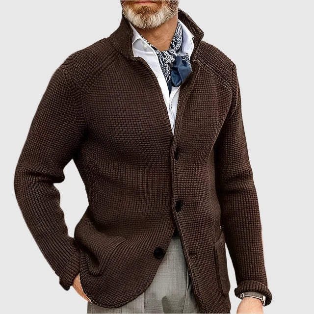 Arnaud - Cardigan Homme Style Rétro Militaire