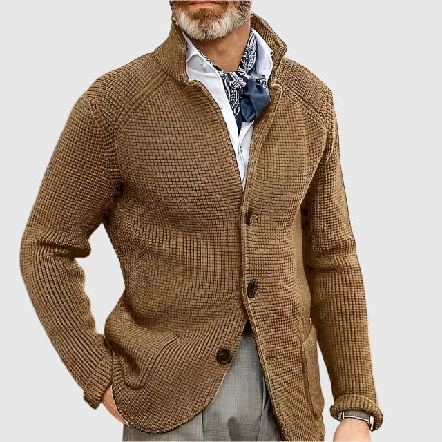 Arnaud - Cardigan Homme Style Rétro Militaire