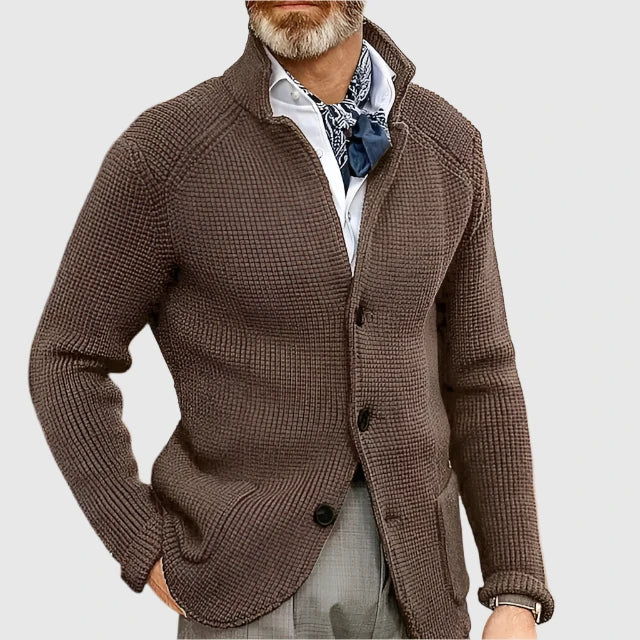 Arnaud - Cardigan Homme Style Rétro Militaire