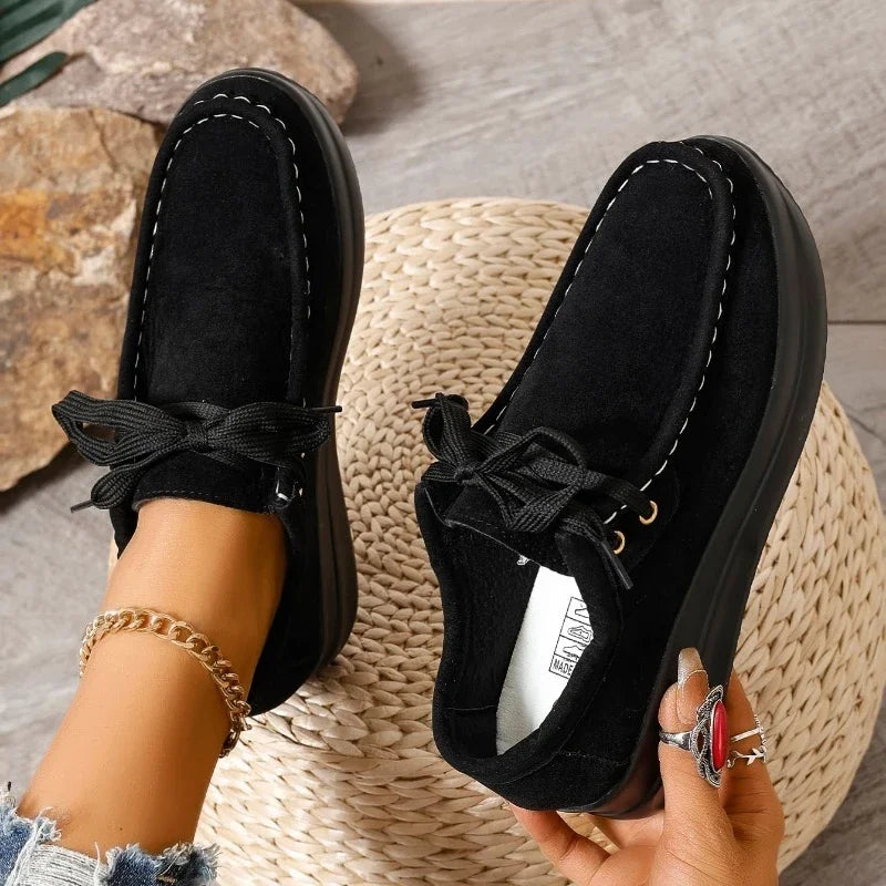 Bryella - Chaussures décontractées confortables pour femme avec semelle surélevée