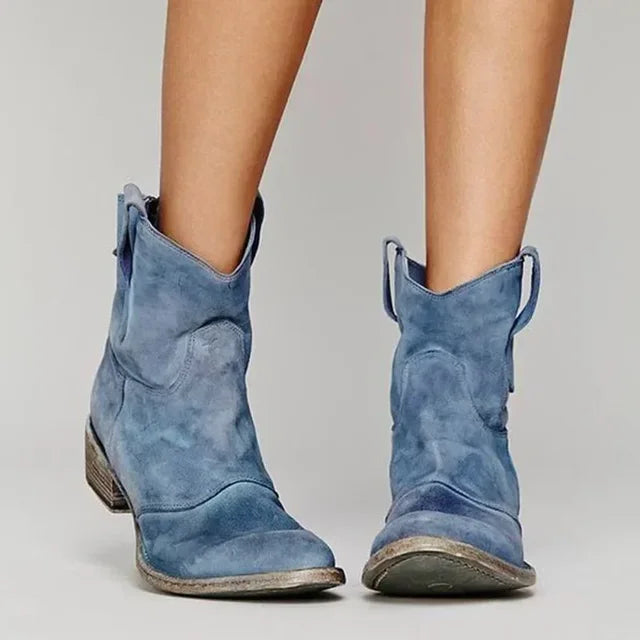 Dael - Bottes Vintage Cowboy à la Cheville