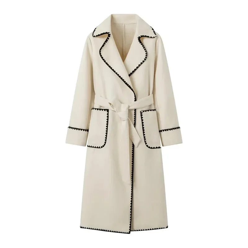Elea - Manteau Long en Laine