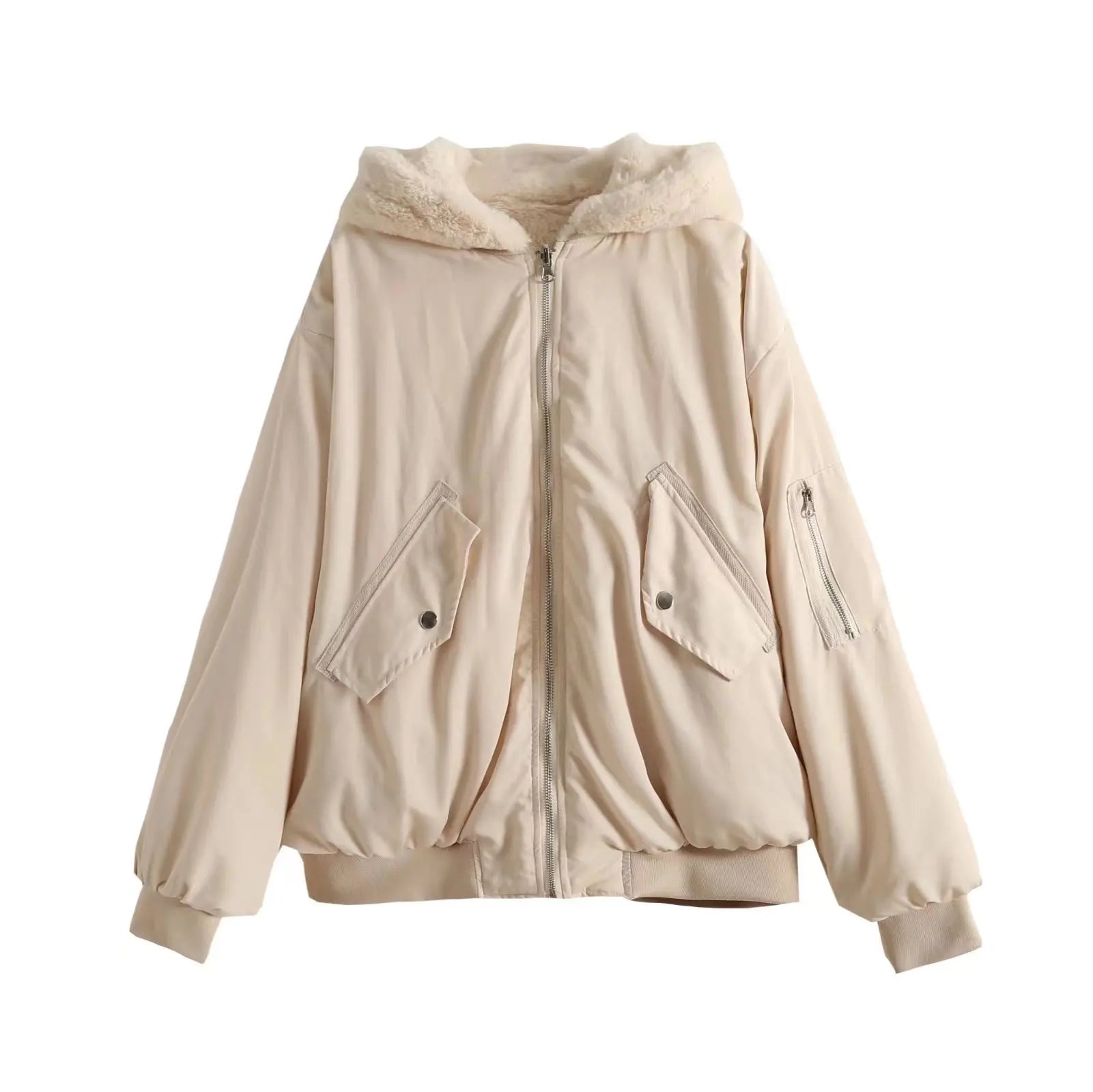 Anne - Veste Bomber Réversible Femme Hiver 2024