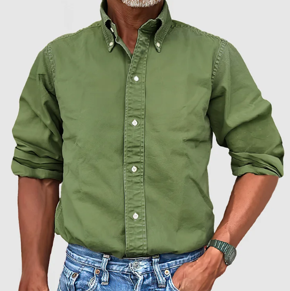 Felix - Chemise à Manches Longues Essentielle pour Homme
