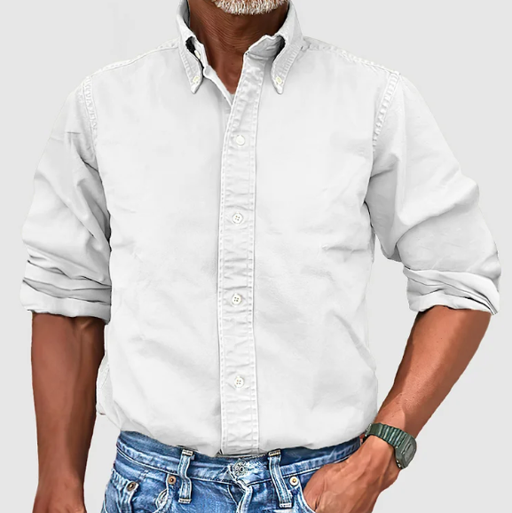 Felix - Chemise à Manches Longues Essentielle pour Homme