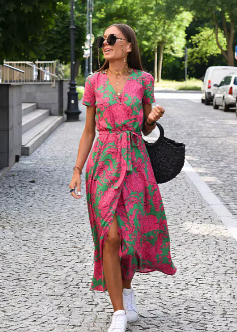 Siena - Robe d'Été Souple et Moderne
