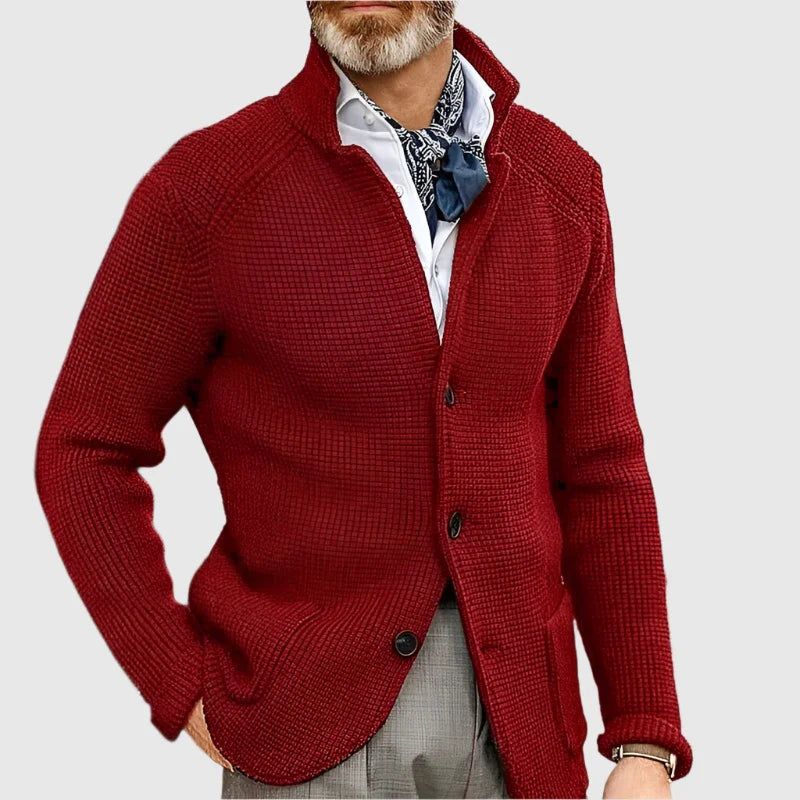 Arnaud - Cardigan Homme Style Rétro Militaire