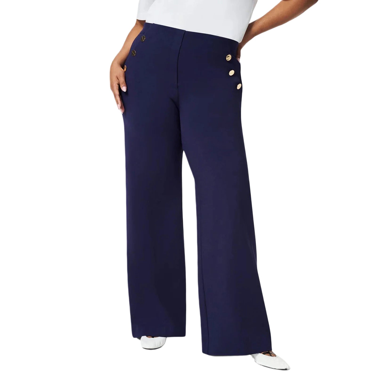 Élise - Pantalons Largeurs Élégants Femme