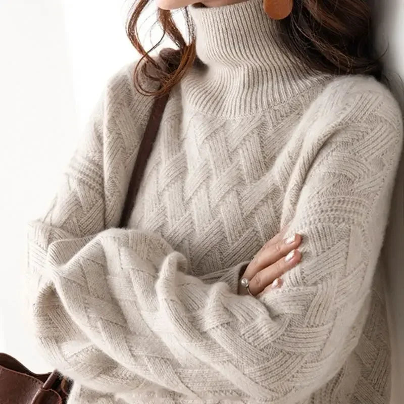 Adelyn - Pull Cachemire Oversize