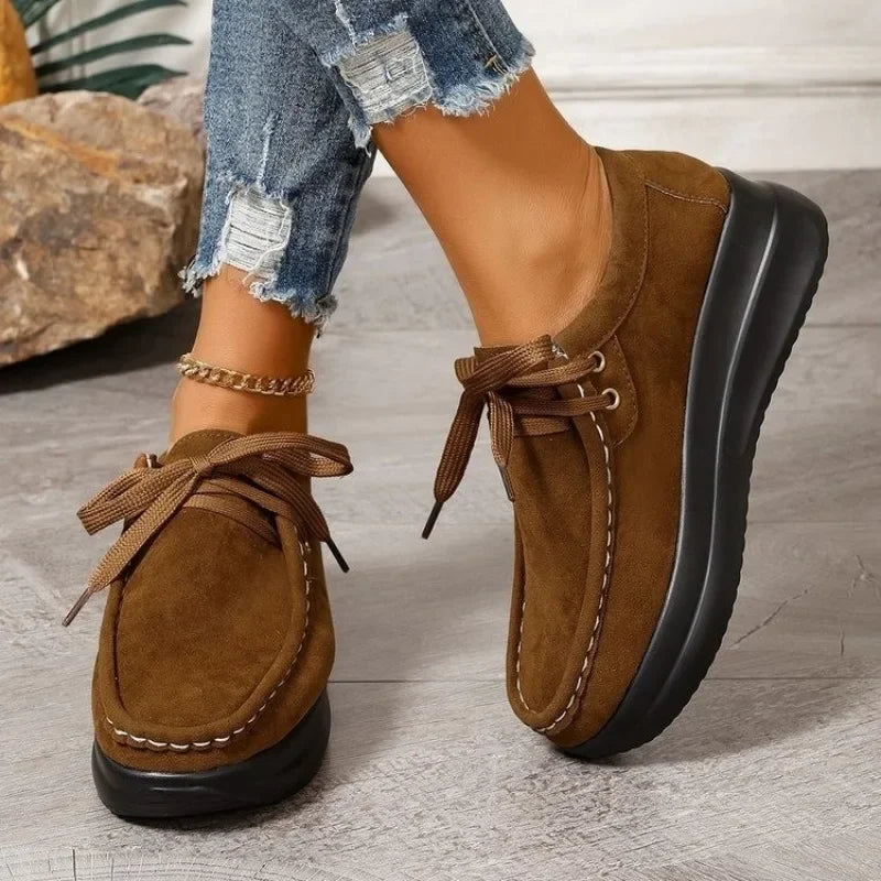 Bryella - Chaussures décontractées confortables pour femme avec semelle surélevée