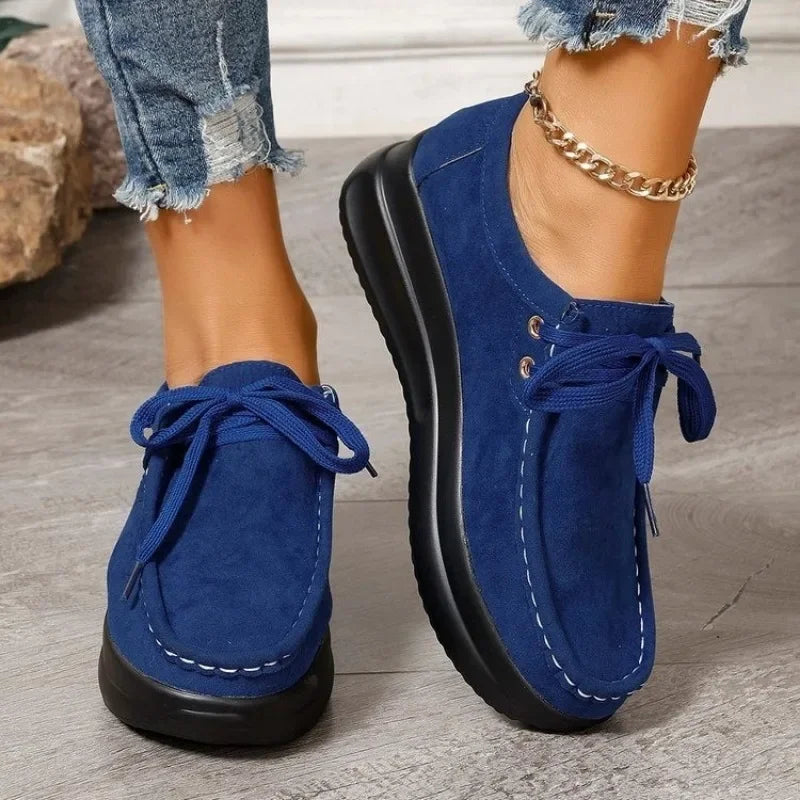 Bryella - Chaussures décontractées confortables pour femme avec semelle surélevée