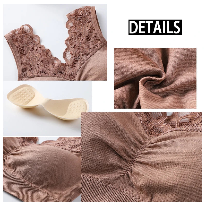Milani - Soutien-Gorge Sexy en Dentelle pour Femmes