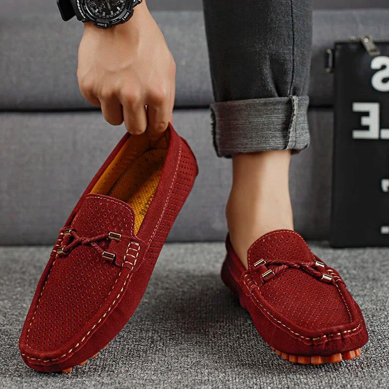 Adam - Chaussures en Cuir Respirant pour Homme