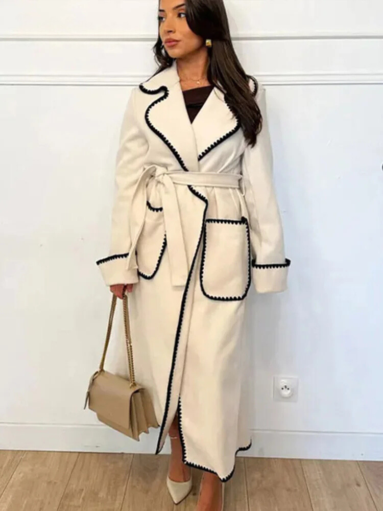 Elea - Manteau Long en Laine