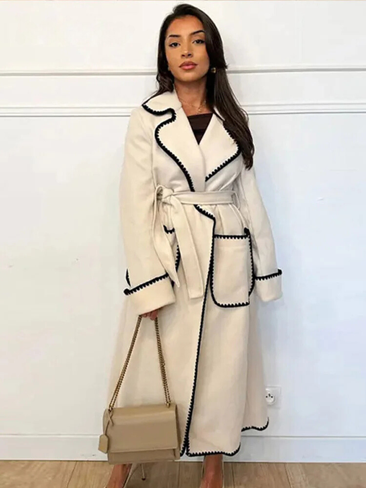 Elea - Manteau Long en Laine