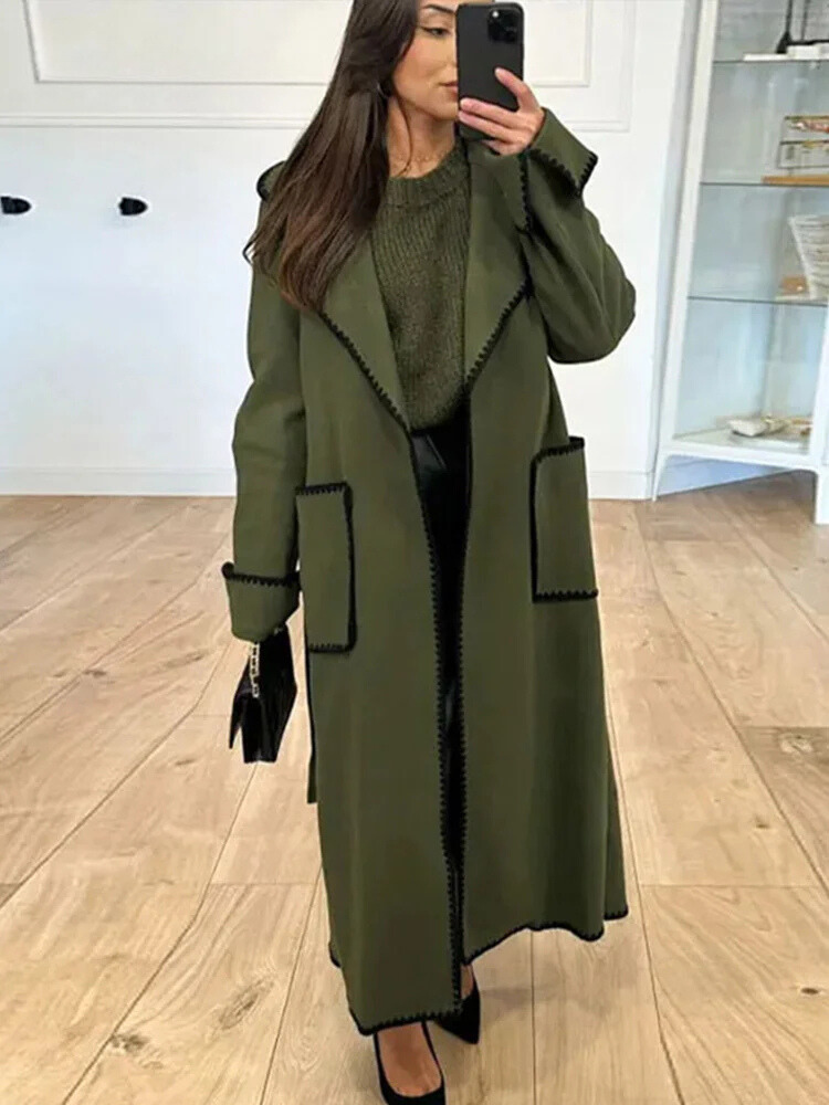 Elea - Manteau Long en Laine