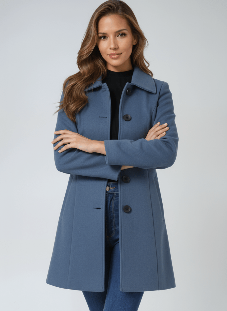 Ceralissea -  Manteau d’hiver pour femme à un bouton