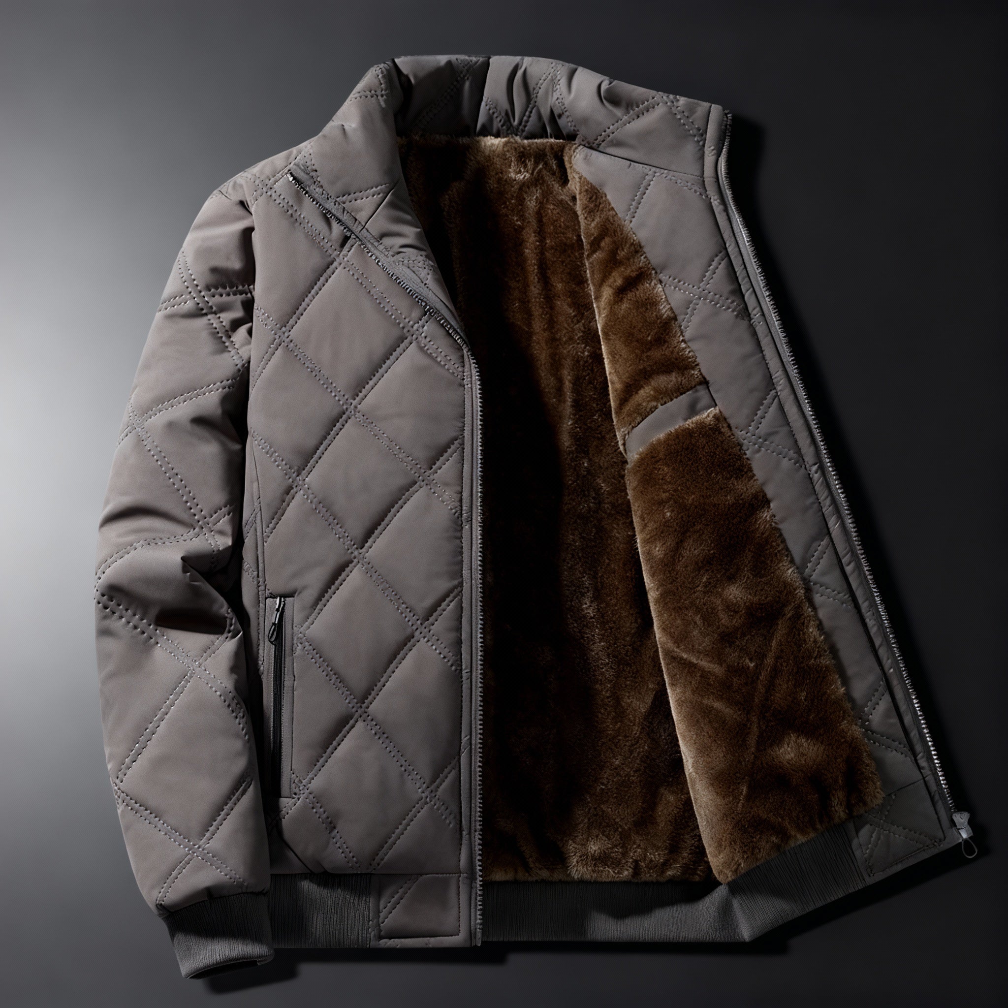 Elliot - Veste matelassée en polaire pour homme