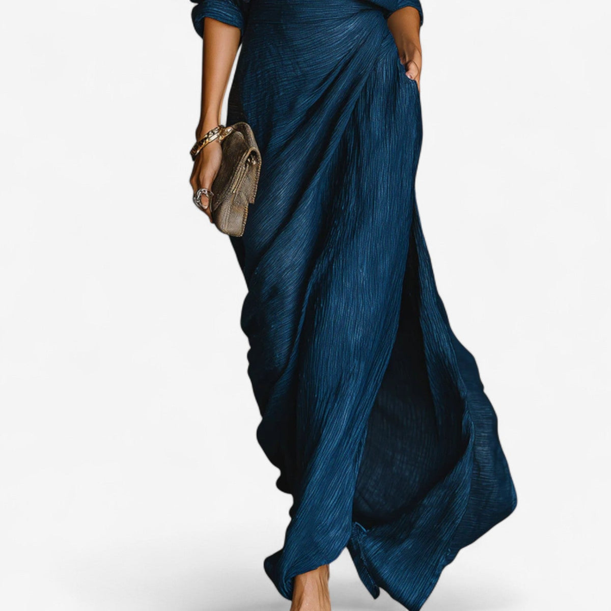 Tavianne - Robe Longue Maxi Océan