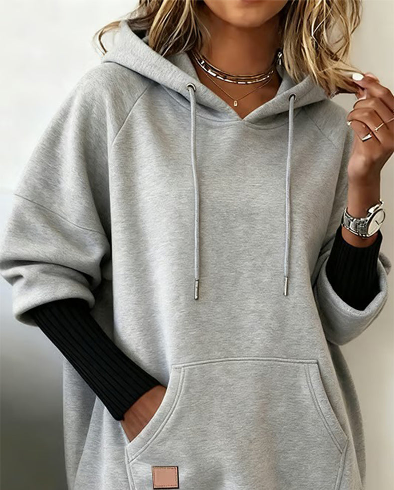 Opaline - Sweat à Capuche Décontracté Essentiel