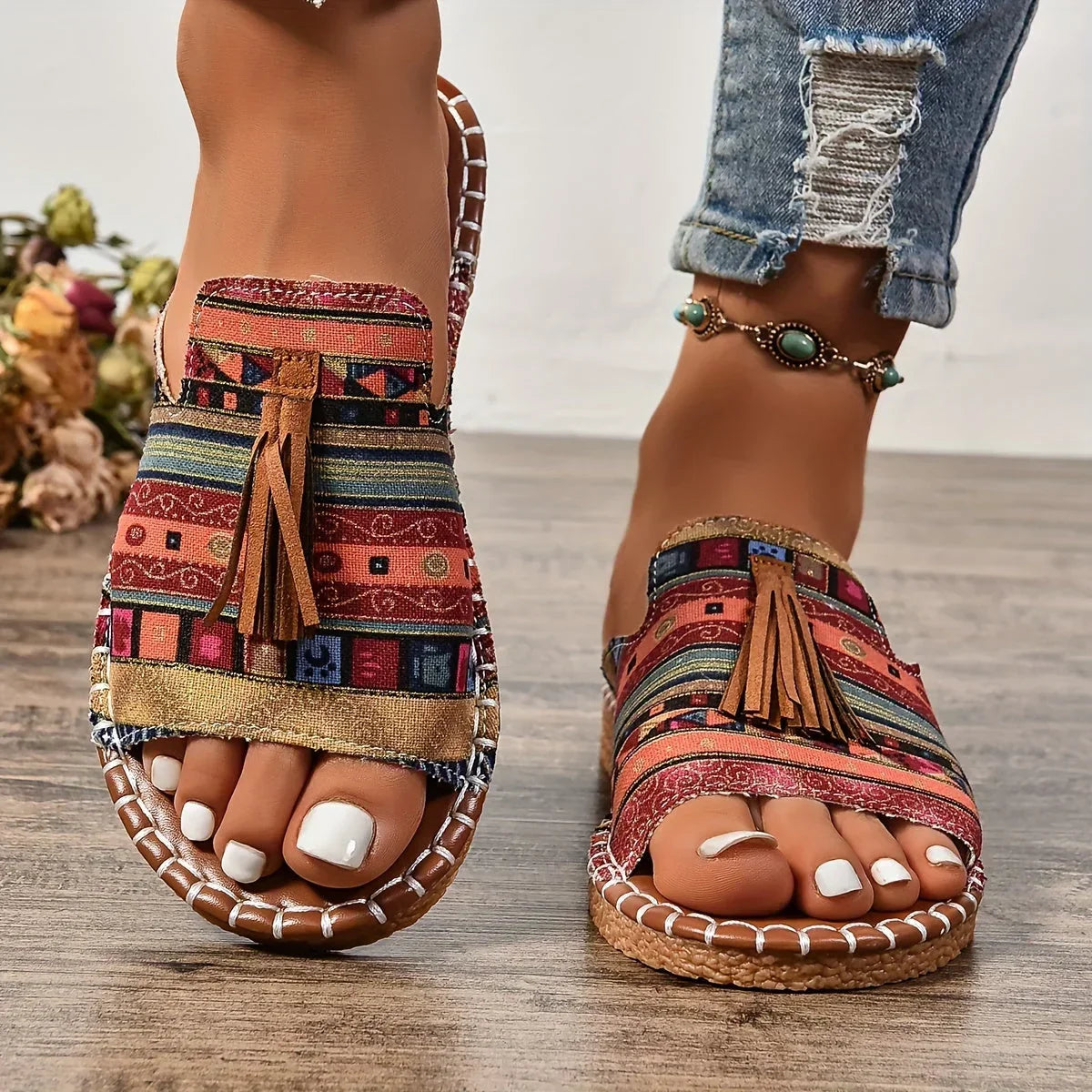 Ione - Sandales Orthopédiques Casual pour un Confort Quotidien et un Style Décontracté
