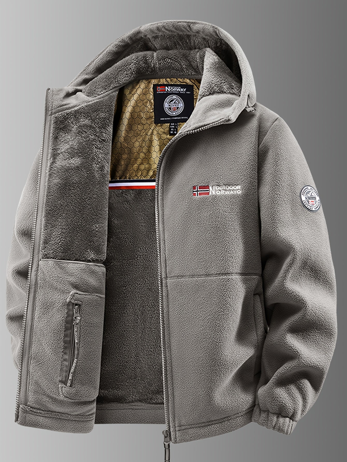 Oliver - Veste d’Hiver en Polaire Thermique pour Homme