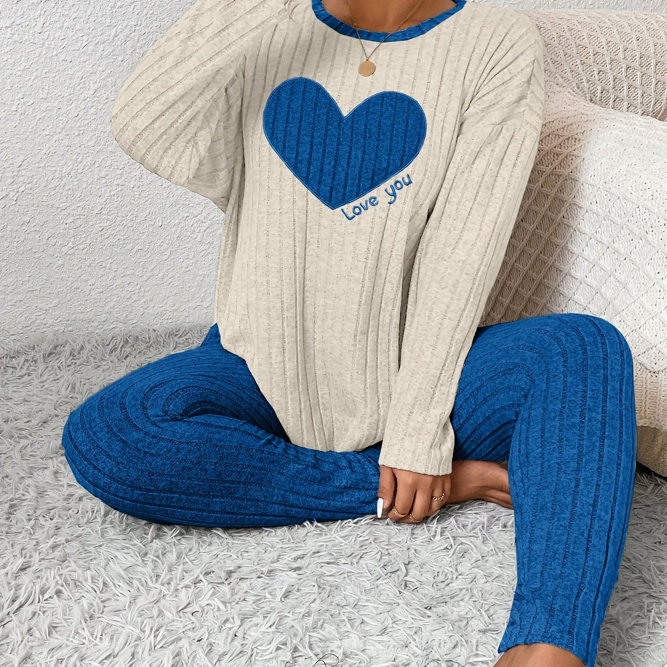 Javelle - Ensemble Loungewear Cœur Confort Relax