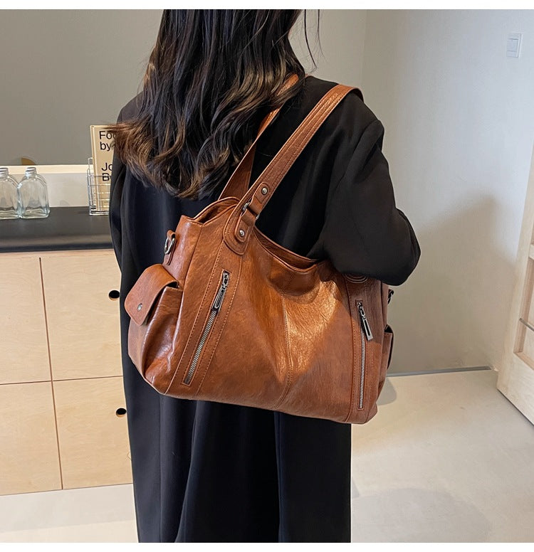 Lucie - Sac à Main Élégant à Compartiment Doux pour Femme