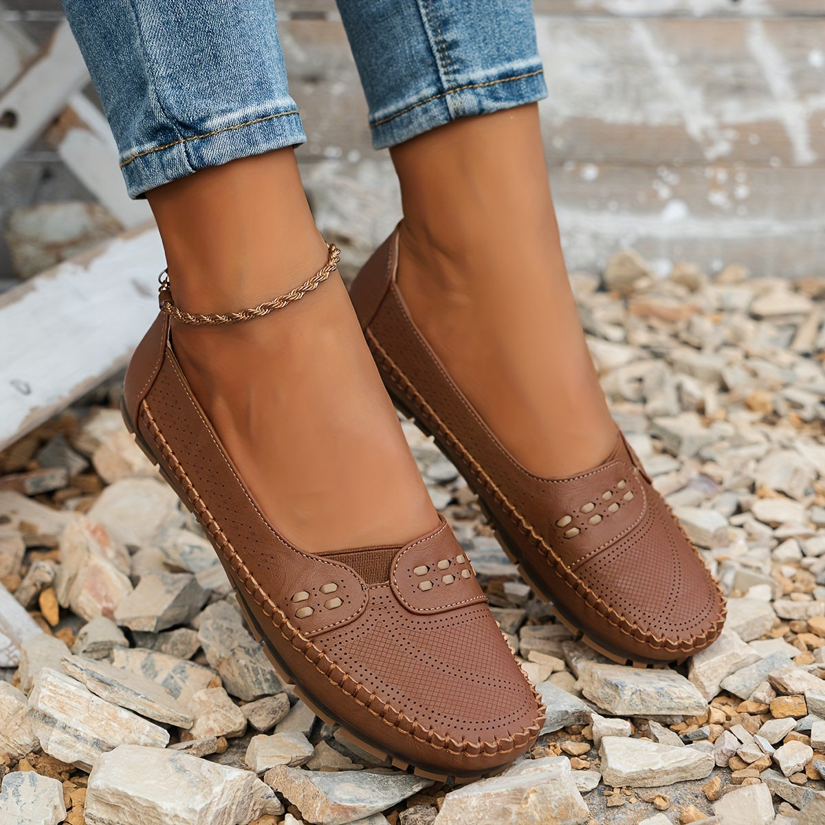 Glysoria - Breathable and Lightweight Women's Flat Orthopedic Shoes