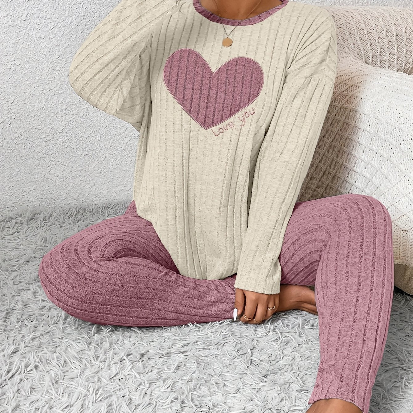 Javelle - Ensemble Loungewear Cœur Confort Relax
