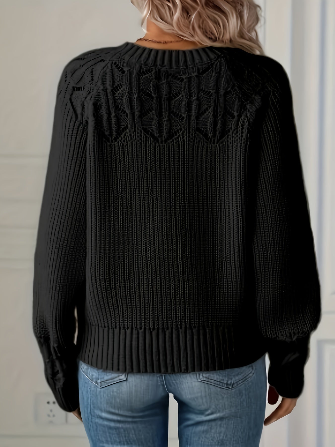 Joravelisse - Pull Tricot Élégant à Manches Longues