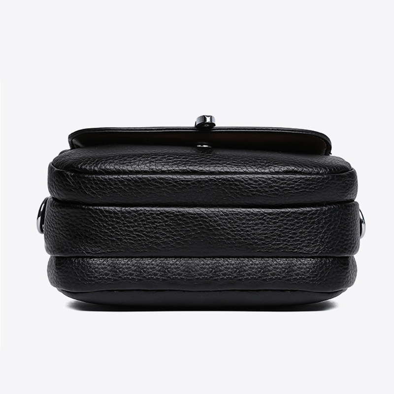Isarivienne - Sac Bandoulière Léger Femme en Couleur Unie au Style Intemporel