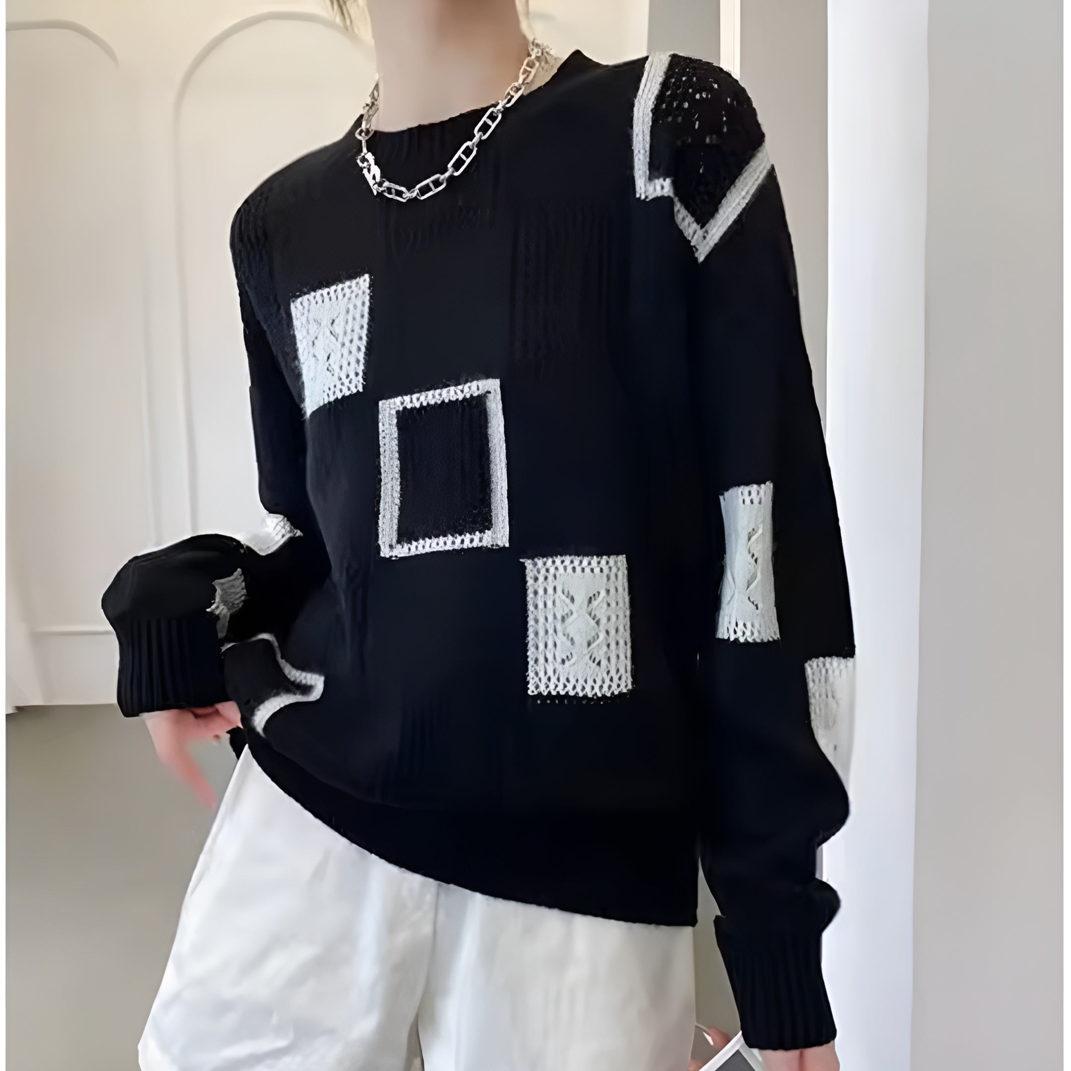 Alida - Pull féminin unique et élégant