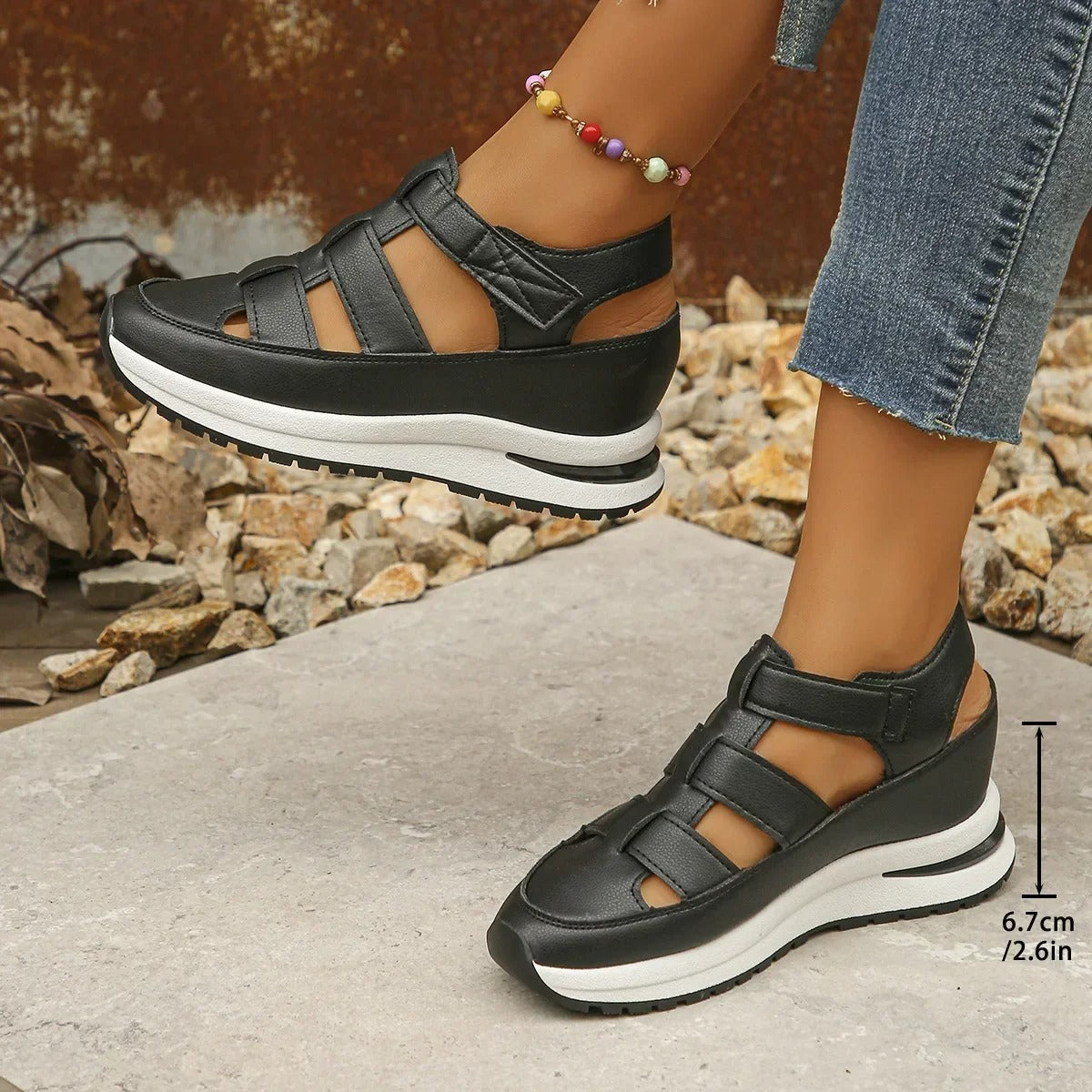 Vionna - Sandales Ergonomiques pour un Confort Inégalé et un Style Quotidien Élégant