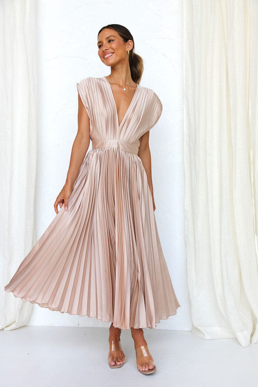 Solenne - Robe Midi Élégante