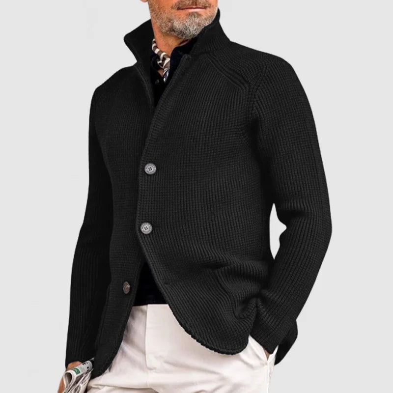 Arnaud - Cardigan Homme Style Rétro Militaire