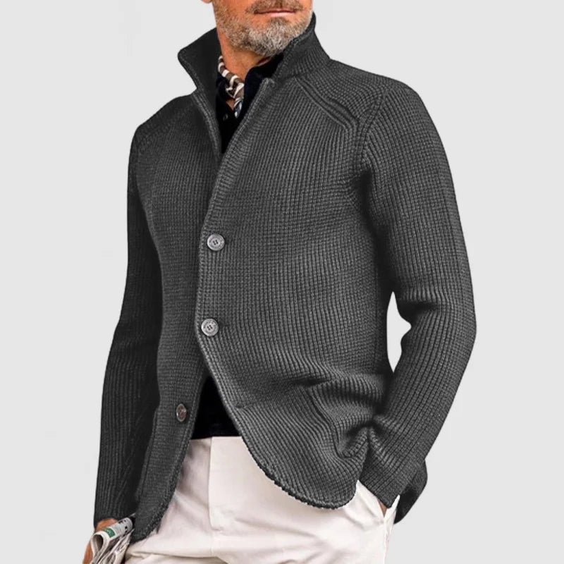 Arnaud - Cardigan Homme Style Rétro Militaire