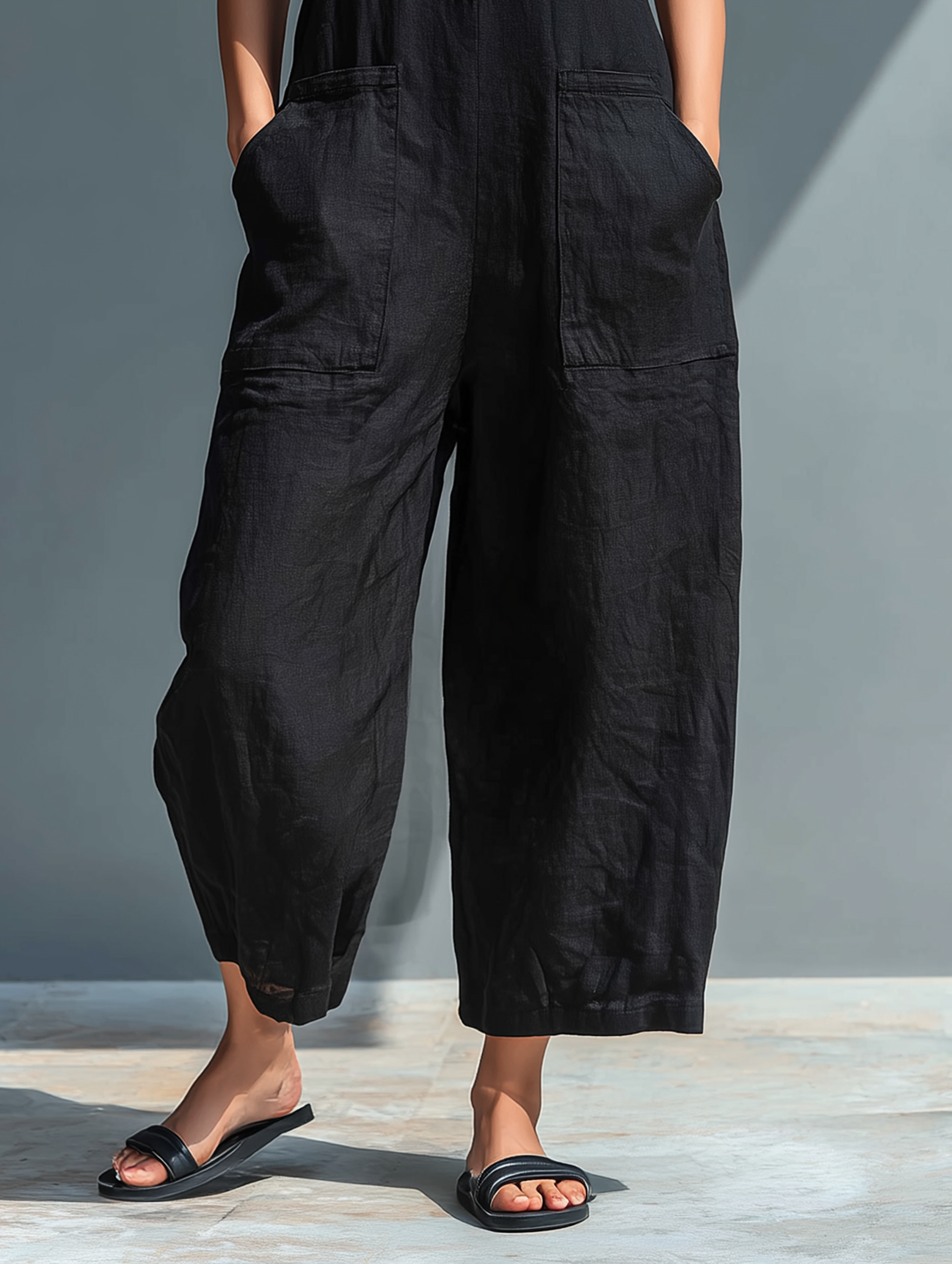 Soraya - Combinaison Large Sans Manches pour Femme