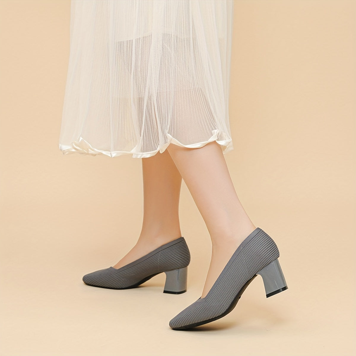Heliralyne - Chaussures à Talon Stable au Soutien Confort Absolu