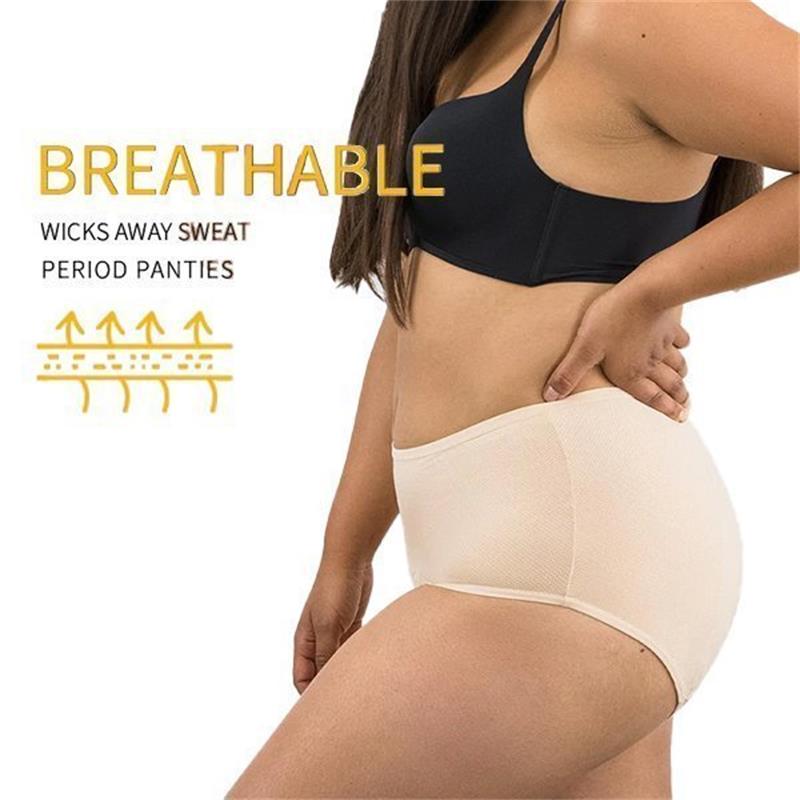 Thalia - Culotte Taille Haute Anti-Fuite – Restez à l'abri des fuites en cas d'incontinence et de menstruations