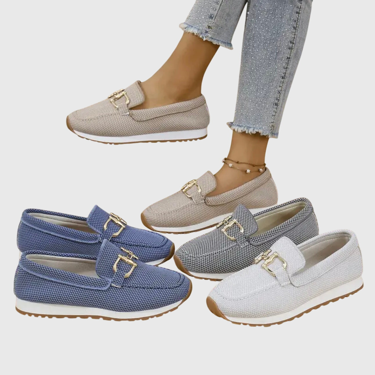 Gaelina - Mocassins Confort Orthopédiques Femme