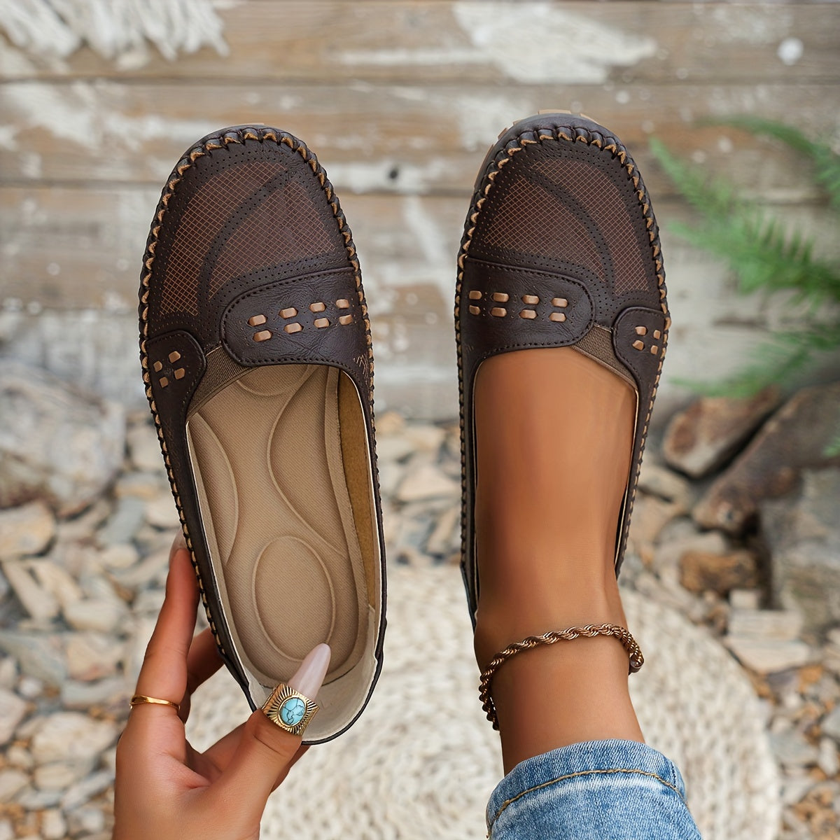 Glysoria - Breathable and Lightweight Women's Flat Orthopedic Shoes