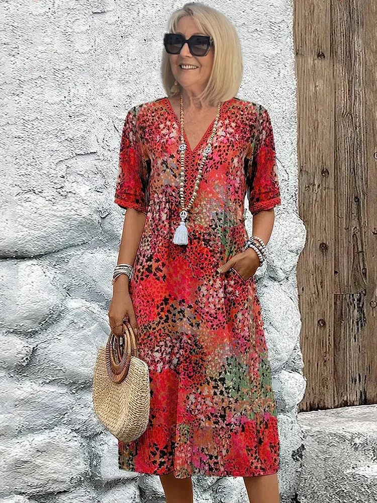 Coraline - Élégance et Modern Robe Midi