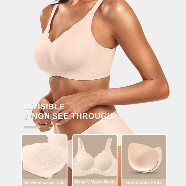 Fiorella - Soutien-gorge Push-Up Sans Couture (1 acheté = 2 offerts)